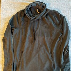 Under Armour Charcoal Women’s Cowl Neck Shirt